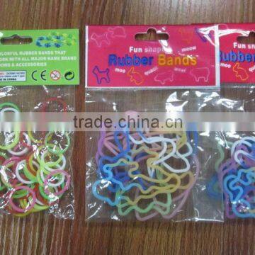 2014 new fashion design Silicone elastic rubber bands