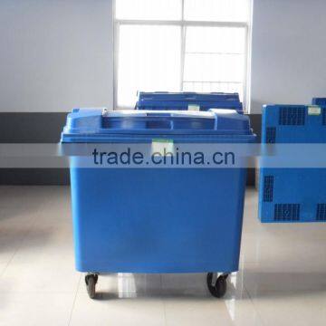 1100 liter plastic outdoor big dustbin