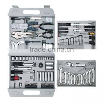 126pcs All Repair Hand Tools Kit Names with Spanner Set