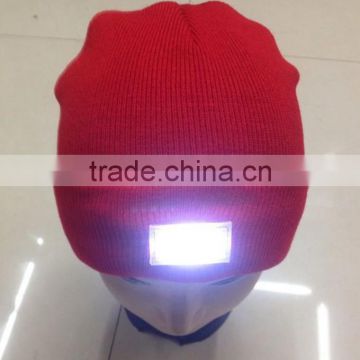 Comfortable Led beanie, custom beanie hat, knit beanie