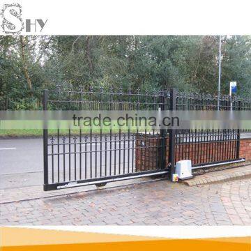 wrought iron sliding gate