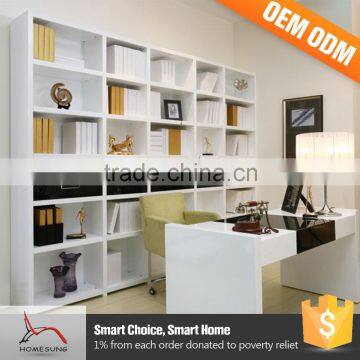 Hight Quality Products Furniture Wall Designs L-Shaped Bookcase