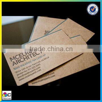 professional printing business card , brown paper business cards