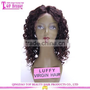 Professional Hair Manufaturer Natural Wave Bleached Knots 100 Human Hair Lace Front Wigs