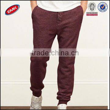 Fashion high quality polyester jogger sweatpants blank for men