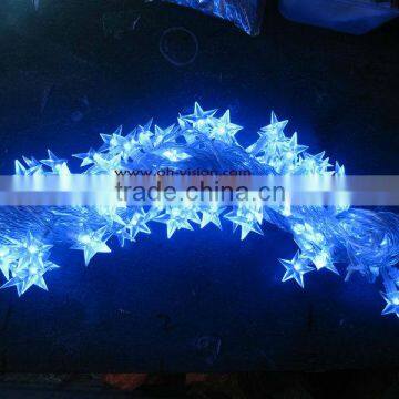 waterproof holiday string light with star