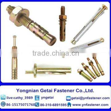 Various Wedge Anchor,3PCS/4PCS Fix Bolts With Washer, With Eye or Hook Bolts in Good Quality