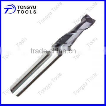 2 flutes solid carbide end mill