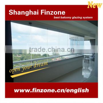 2016 stylish beautiful glass curtain