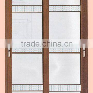 PVC sliding door