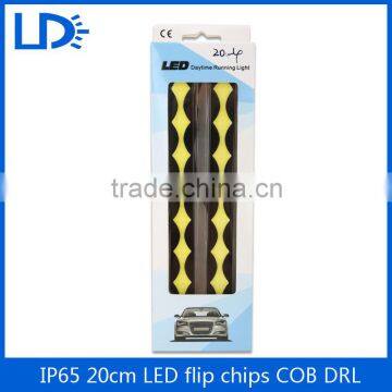 12v 7w led DRL cob white daytime running light car led drl