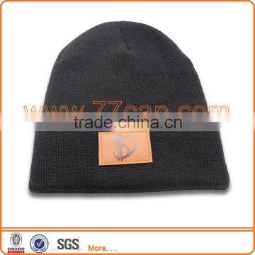 Wholesale 100% Acrylic Custom Beanie Hat With Embroidery Logo photo-4