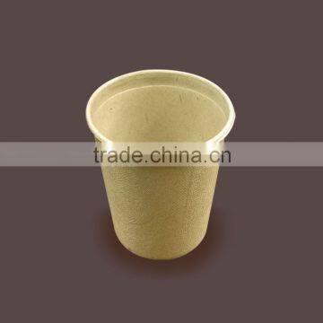 High quality disposable natural pulp straws cup