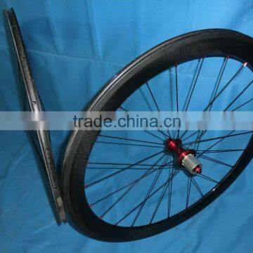 700C 50mm Clincher Road Carbon Rims Wheelset Bike Wheelet Bicycle Road Wheels Factory Price