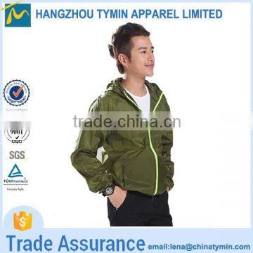 2015 new style windbreaker running outdoor anti uv skin jacket