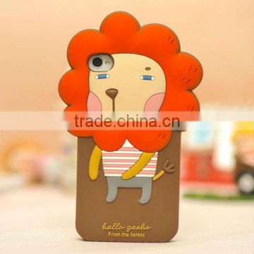 Silicone Cartoon Case for iPhone 5 Forest Series