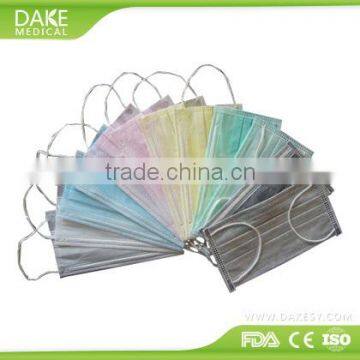 Medical Consumable Non Woven 3 Ply Surgical Disposable Face Mask