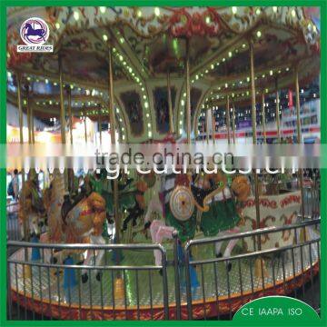 Used Playground Equipment Family Musical Carousel Horse