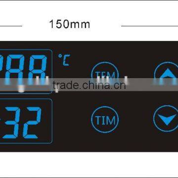 Digital temperature controller with large LCD touch screen