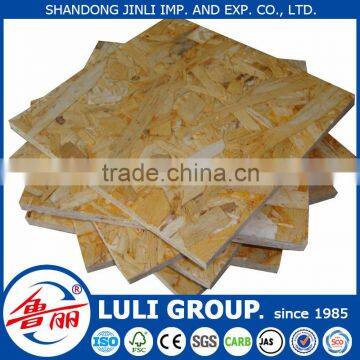 high quality OSB(oriented strand board)waterproof OSB for furniture from China LULIGROUP