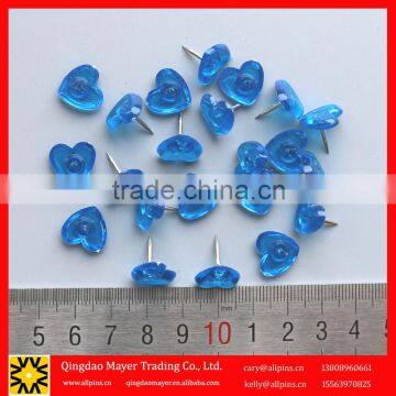 heart shaped head map push pin