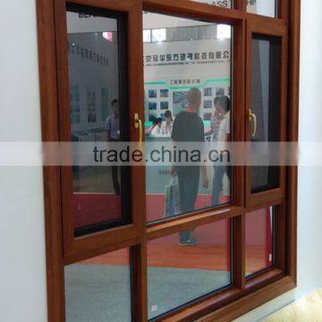 aluminium heat insulated window made of high quality aluminium profiles