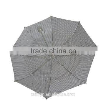 Small light weight 3 fold manual umbrella for wholesale