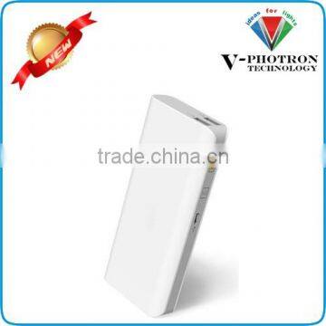 Promotional Custom Logo Slim Portable Dual Usb Port Power Bank 15600mah photo-4