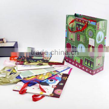 Chinese Factories Wholesale Custom Fashion Beautiful Cheap Paper Bags, Shopping Bags