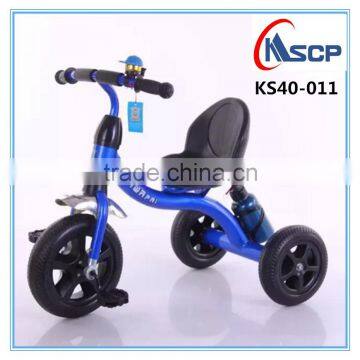 cheap baby tricycle/tricycle for children baby/three wheel bicycle for kids EVA wheel