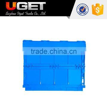 With Conduplicate Lid High Quality Plastic Square Stackable Package Crate