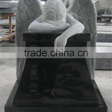 angel gravestones,China nature stone tombstone