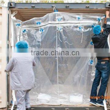 Sea Dry Bulk Container Liner With Zipper for Peannut