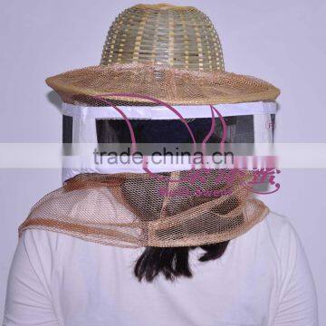 good quality beekeeper protection hat with veil/beekeeper veil on sale