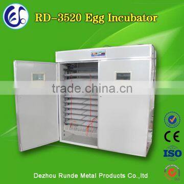 100% factory supply 3520 eggs capacity automatic large chicken egg incubator