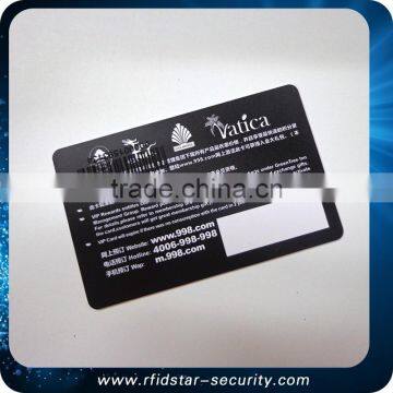 Best quality black pvc card with great price