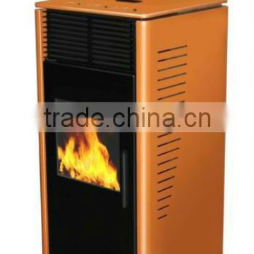 Wood pellet stoves fireplace with CE certification