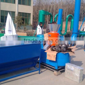 agricultural equipment 500kg/h biomass wooden pellet production line for small business