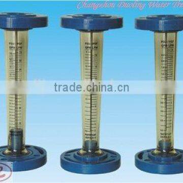 PVC material DN300 acid liquid flow meter with 200LPH and plastic injection molding