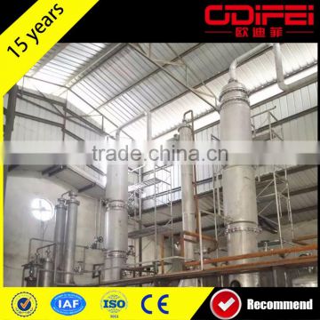 Continuous type oil refined diesel equipment