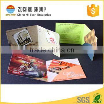 Custom full color printing brochure paper printing