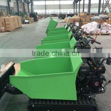 mini dumper Hydraulic mini dumper with snow shovel