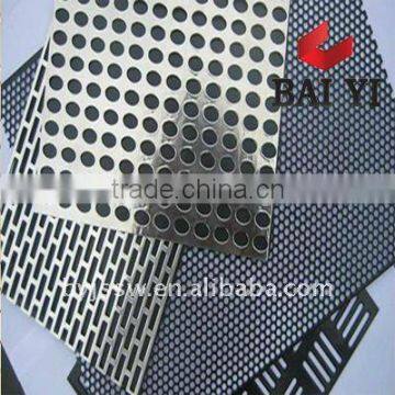 nickel plate perforated metal mesh