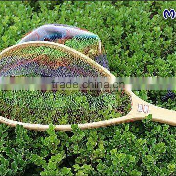 Fly Fishing Landing Net With Wooden Frame