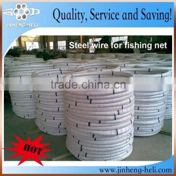 Galvanized steel wire for fishing net 18 gauge