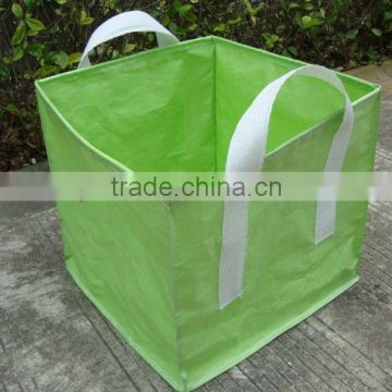 PP woven leaves yard garden waste bag container