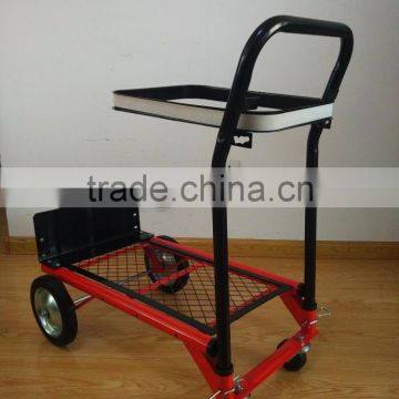 NEW 80KG FOLDING SACK TRUCK HAND CART GARDEN BARROW PLATFORM TROLLEY CARRIAGE