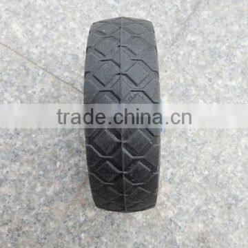 Small Red Inflatable Wheel For Trolley