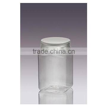 Direct manufacturer food packing use plastic jar transparent