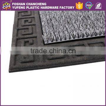 Rubber Back PE Anti - Slip Durable & Easy Maintenance Available Grass Scraper Mat photo-5